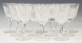 (12) WATERFORD 'LISMORE' CRYST