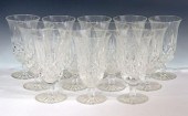 (12) WATERFORD 'LISMORE' CRYST