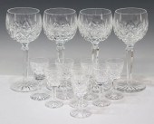(12) WATERFORD LISMORE CUT CRY