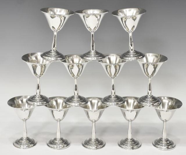 (12) WEIDLICH STERLING SILVER
