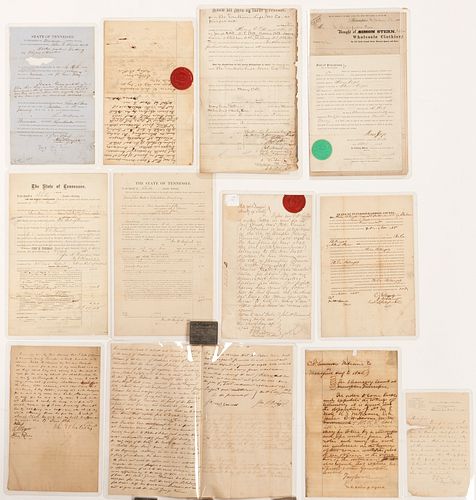 12 WEST TN DOCUMENTS INCL. CIVIL