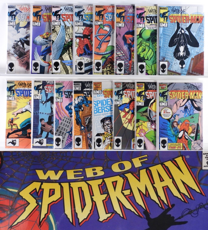 120PC MARVEL COMICS WEB OF
