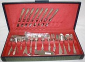 121-PIECE STERLING SILVER FLAT