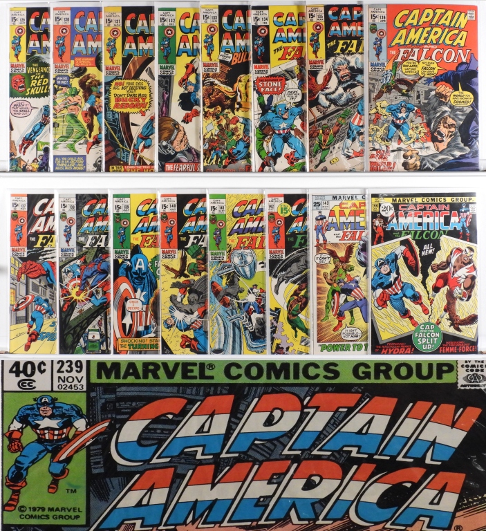 122PC MARVEL COMICS CAPTAIN AMERICA