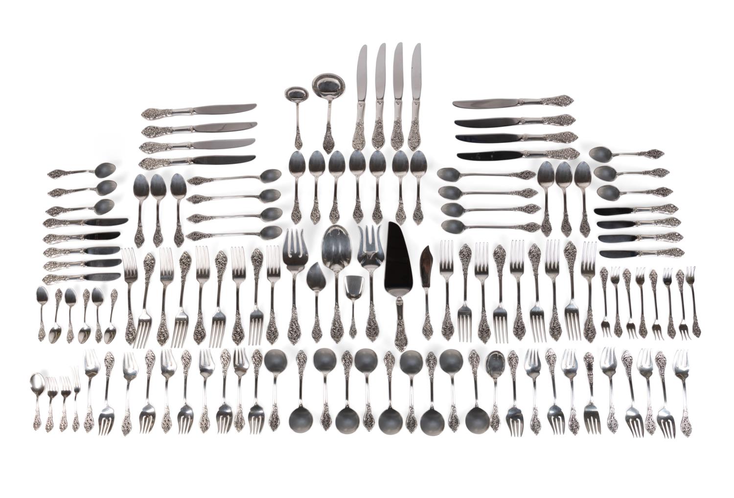 123PCS REED & BARTON 'FLORENTINE