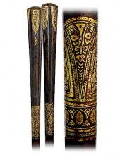 124. TOLEDO DAMASCENE STEEL AN