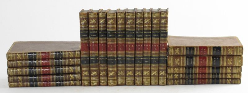 124 Vol. Leather Bound British