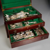 (125) PIECE ENGLISH STERLING "