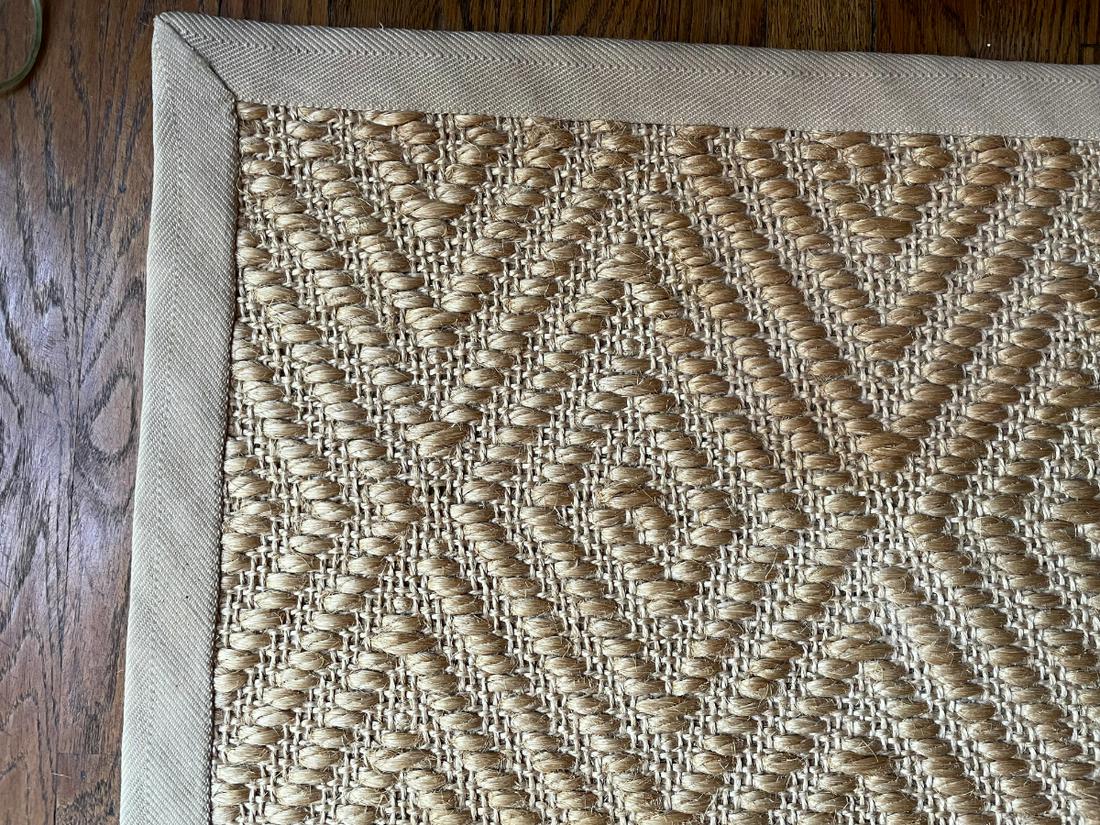 12.5 X 13 SISAL RUG12.5 ft w x 13