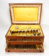 125PC GERMAN SILVER FLATWARE S