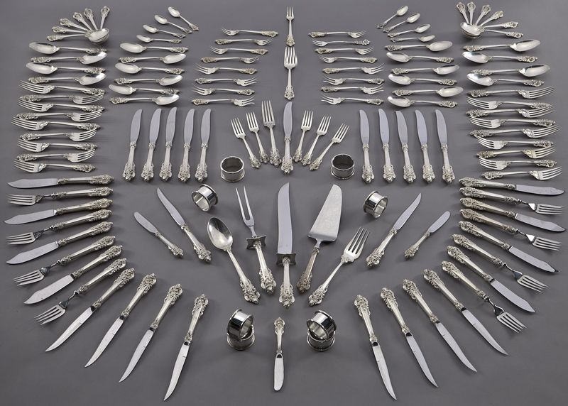 126 Pcs. Wallace ''Grande Baroque''