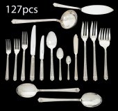 127 PCS. CHIRSTOFLE 'ARIA SILV