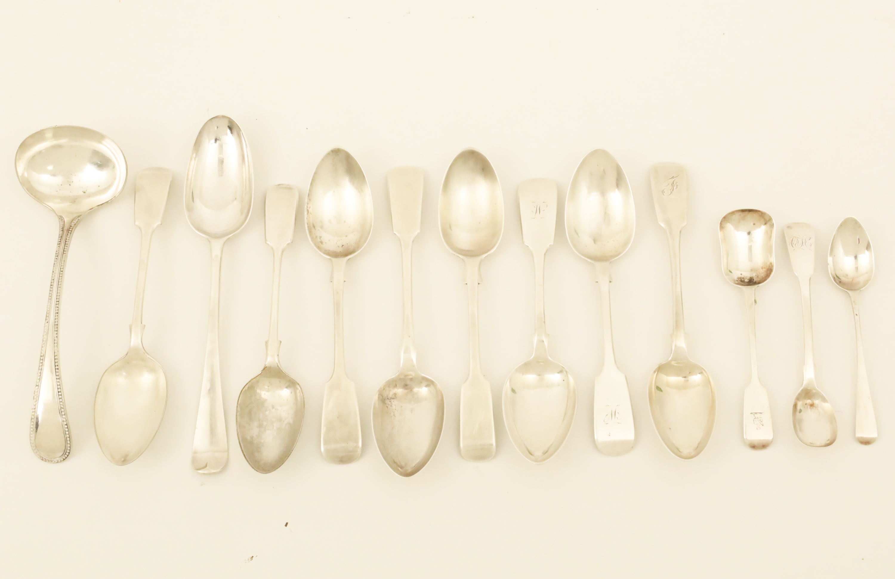 12.75 TOW; 13 PC. LOT OF GEORGIAN