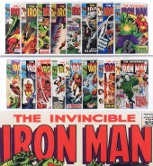 128PC MARVEL COMICS IRON MAN #
