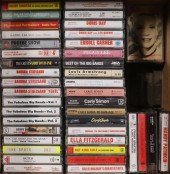 (129) MUSIC CASSETTE TAPES Box