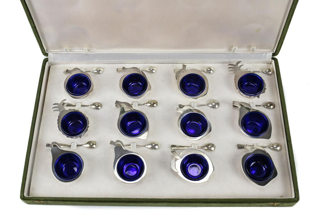 12PC 800 SILVER FABBRICA ARGENTERIA