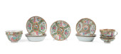 12PC CHINESE EXPORT ROSE MEDAL