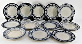 12PC DEDHAM POTTERY MUSEUM REP