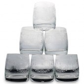(12PC) DEPRESSION GLASS TUMBLE