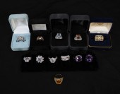 12PC ESTATE STERLING SILVER RI