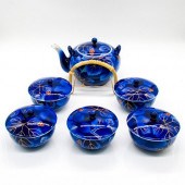 12PC FUKAGAWA PORCELAIN TEA SE