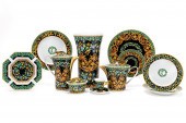 12PC "GOLD IVY" VERSACE CHINA