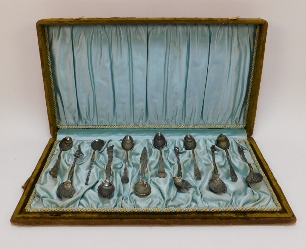12PC GORHAM STERLING SILVER