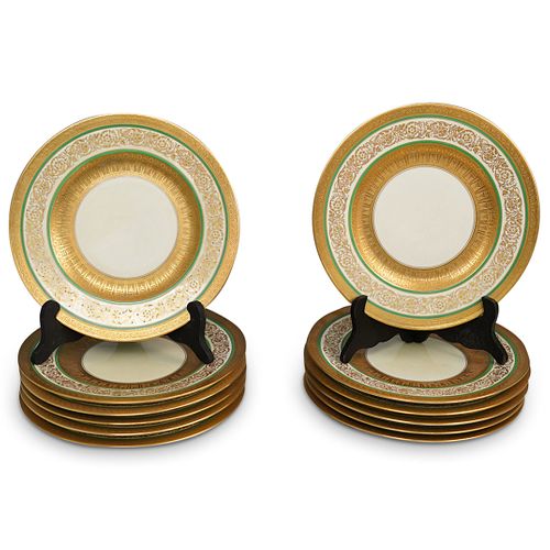 (12PC) HUTSCHENREUTHER BAVARIA DISH
