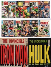 12PC MARVEL COMICS IRON MAN IN