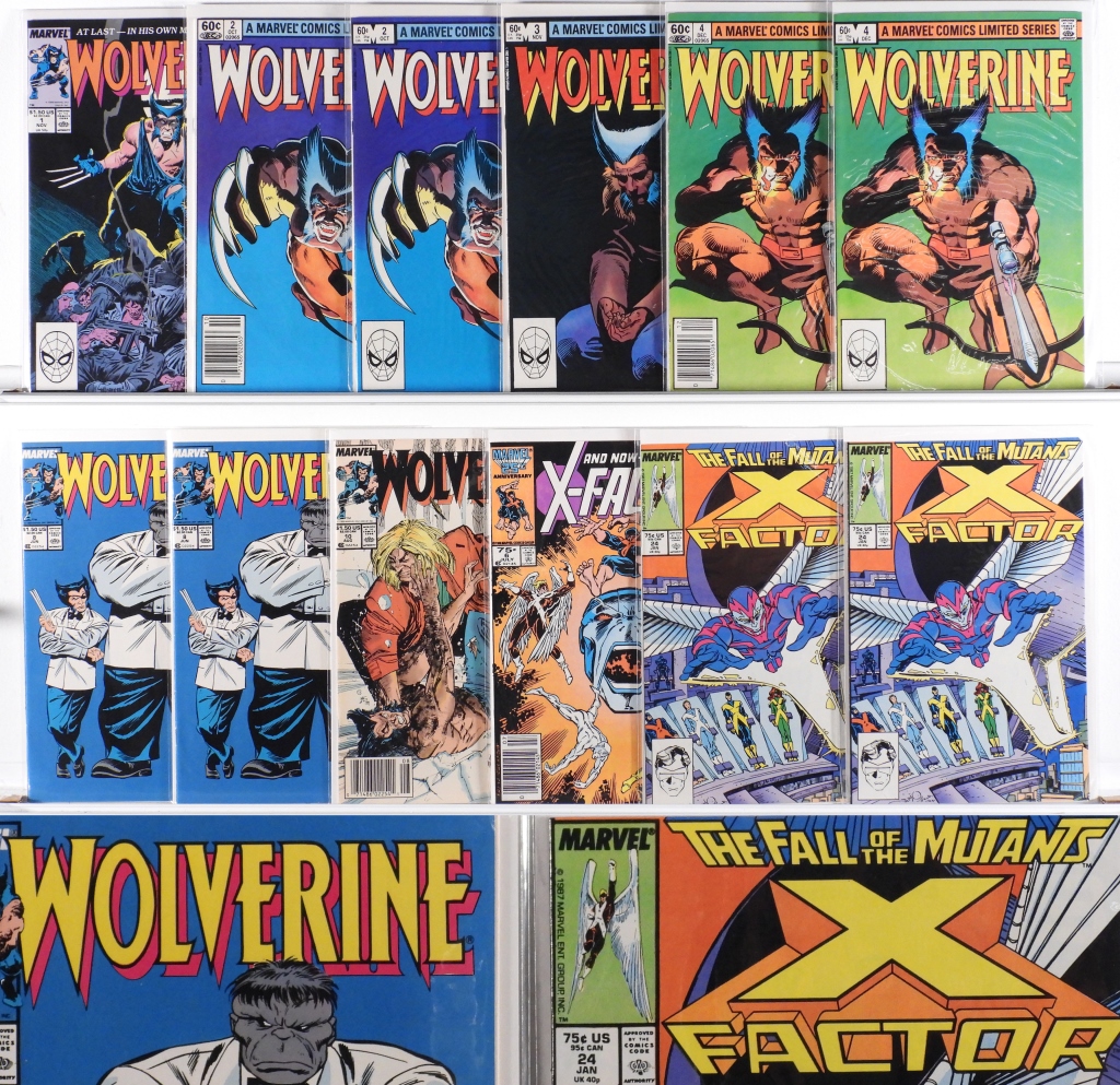 12PC MARVEL COMICS WOLVERINE