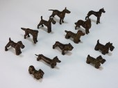 12PC MCCLELLAND BARCLAY BRONZE