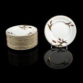12PC MEITO SALAD PLATES, MIDAS