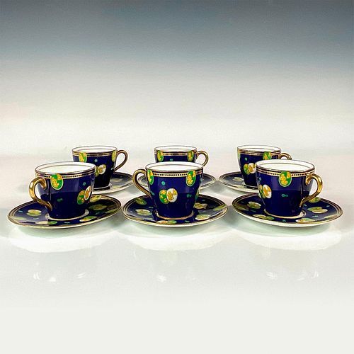 12PC ROYAL DOULTON ART DECO CUP AND
