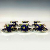 12PC ROYAL DOULTON ART DECO CU