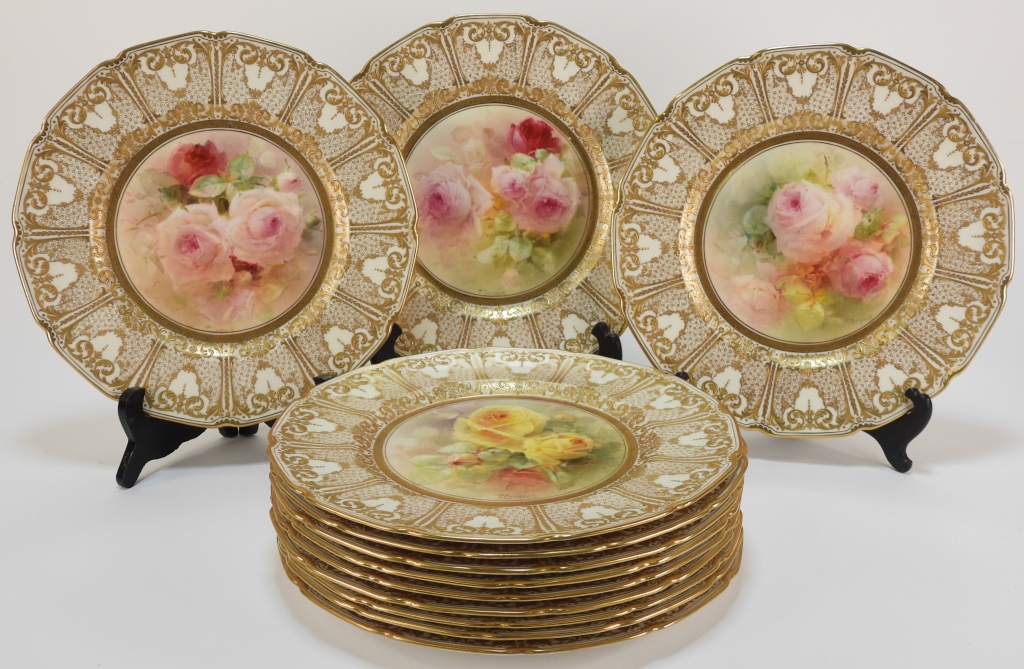12PC ROYAL DOULTON PERCY CURNOCK