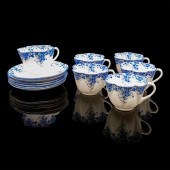 12PC SHELLEY ENGLAND TEA CUP A