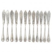 (12PC) SIAP 800 SILVER FLATWAR