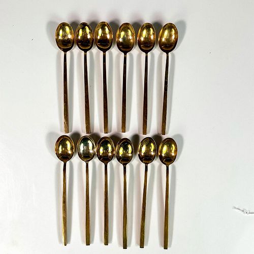 12PC SIGVARD BERNADOTTE GILDED