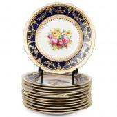 (12PC) SPODE COPELAND PORCELAI