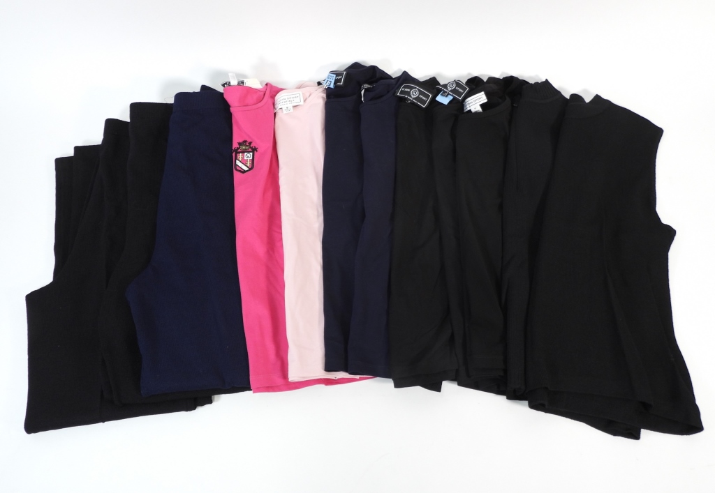 12PC ST. JOHN KNIT PANTS & TOPS