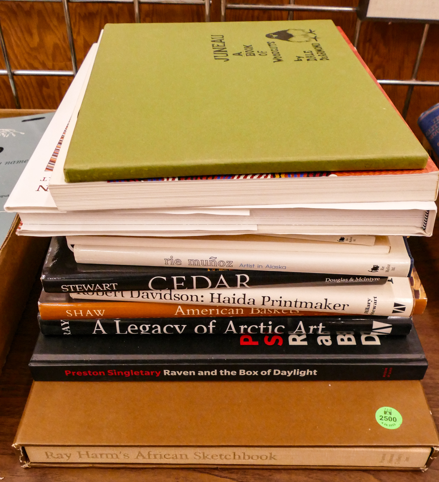12pc Stack Art & Native Craft Books
