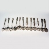 12PC STERLING SILVER SILHOUETT