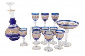 12PC VAL ST LAMBERT DECANTER &