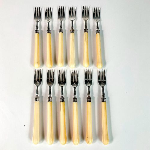 12PC VICTORIAN STERLING SILVER