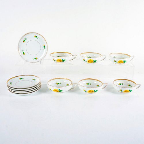 12PC VINTAGE DRESDEN PORCELAIN