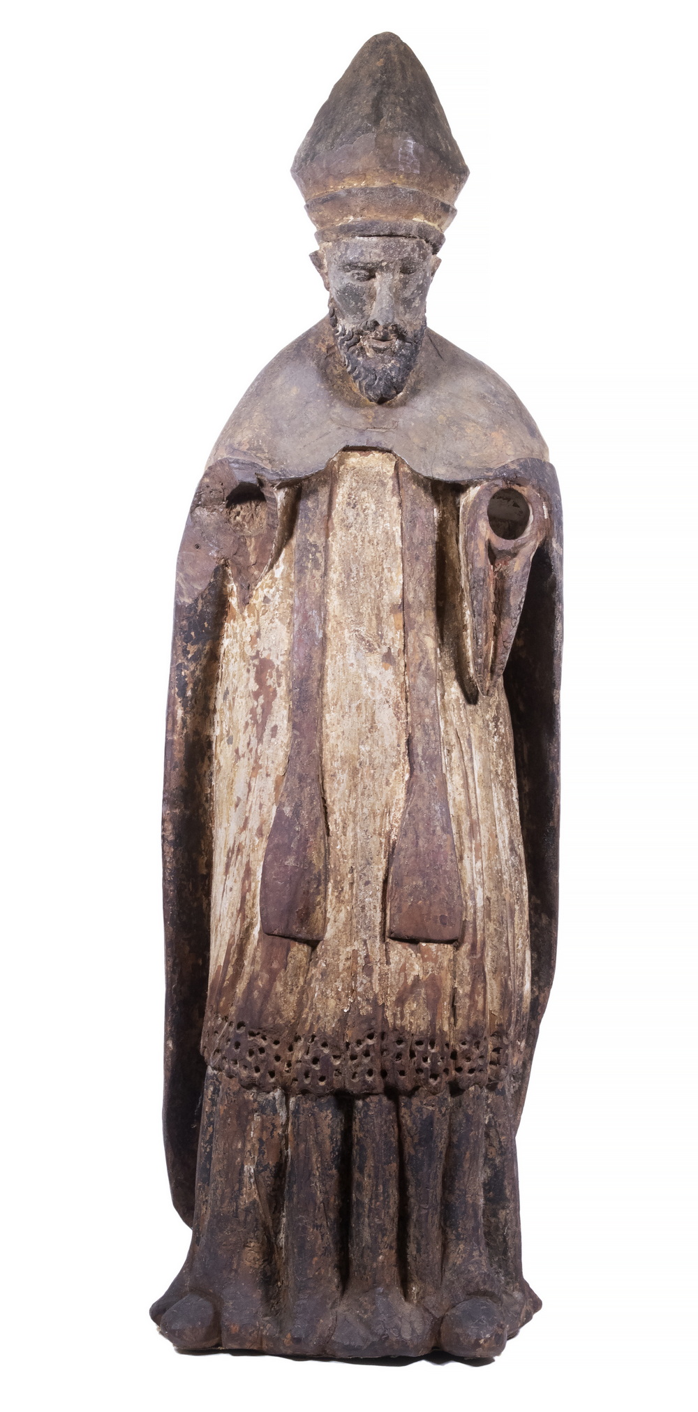 12TH-15TH C. CONTINENTAL STATUE