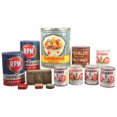 (13) Advertising tins, c/o Sun