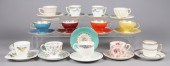 (13) Assorted porcelain demita