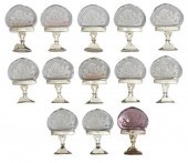 (13) AUSTRIAN INTAGLIO GLASS P