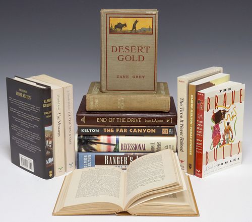 (13) BOOKS: WESTERN NOVELS, (1)